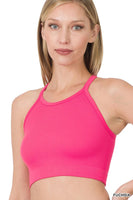 RIBBED SEAMLESS CAMI TOP