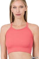 RIBBED SEAMLESS CAMI TOP