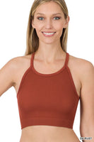 RIBBED SEAMLESS CAMI TOP