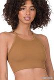 RIBBED SEAMLESS CAMI TOP