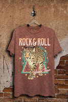 Rock & Roll World Tour Graphic Top