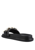 ONYX METAL CHAIN SLIDER FLATS