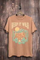 Keep It Wild Graphic Top