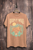 Keep It Wild Graphic Top