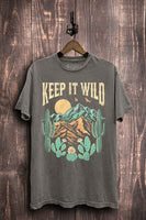 Keep It Wild Graphic Top