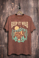 Keep It Wild Graphic Top