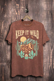 Keep It Wild Graphic Top