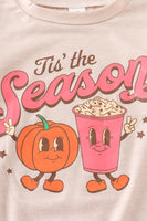 Tis' the season girl top