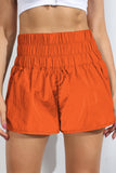 Breathable Smocked Sports Shorts