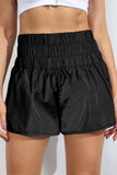 Breathable Smocked Sports Shorts