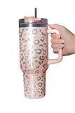 40oz Leopard Spotted Stainless Double Insulated Tumbler