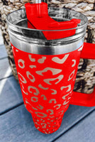 40oz Leopard Spotted Stainless Double Insulated Tumbler