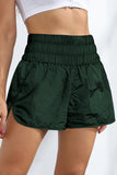 Breathable Smocked Sports Shorts