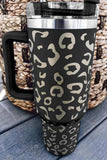 40oz Leopard Spotted Stainless Double Insulated Tumbler