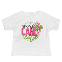 Candy Cane Cutie Baby Jersey Short Sleeve Tee