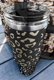 40oz Leopard Spotted Stainless Double Insulated Tumbler