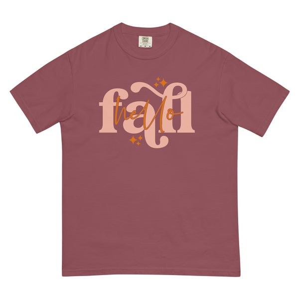 Hello fall Comfort Colors t-shirt