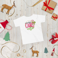 Candy Cane Cutie Toddler Short Sleeve Tee