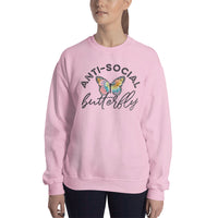 Anti-Social Butterfly Unisex Sweatshirt