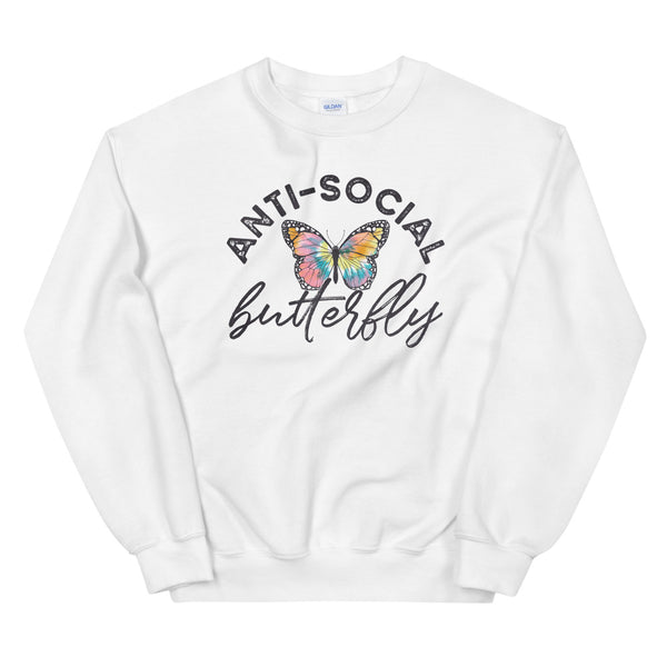 Anti-Social Butterfly Unisex Sweatshirt