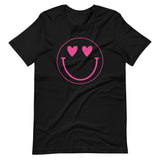 Heart eye Smiley Short-Sleeve Unisex T-Shirt