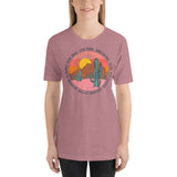 Desert graphic tee Short-Sleeve Unisex T-Shirt