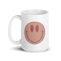 Smiley Face White glossy mug